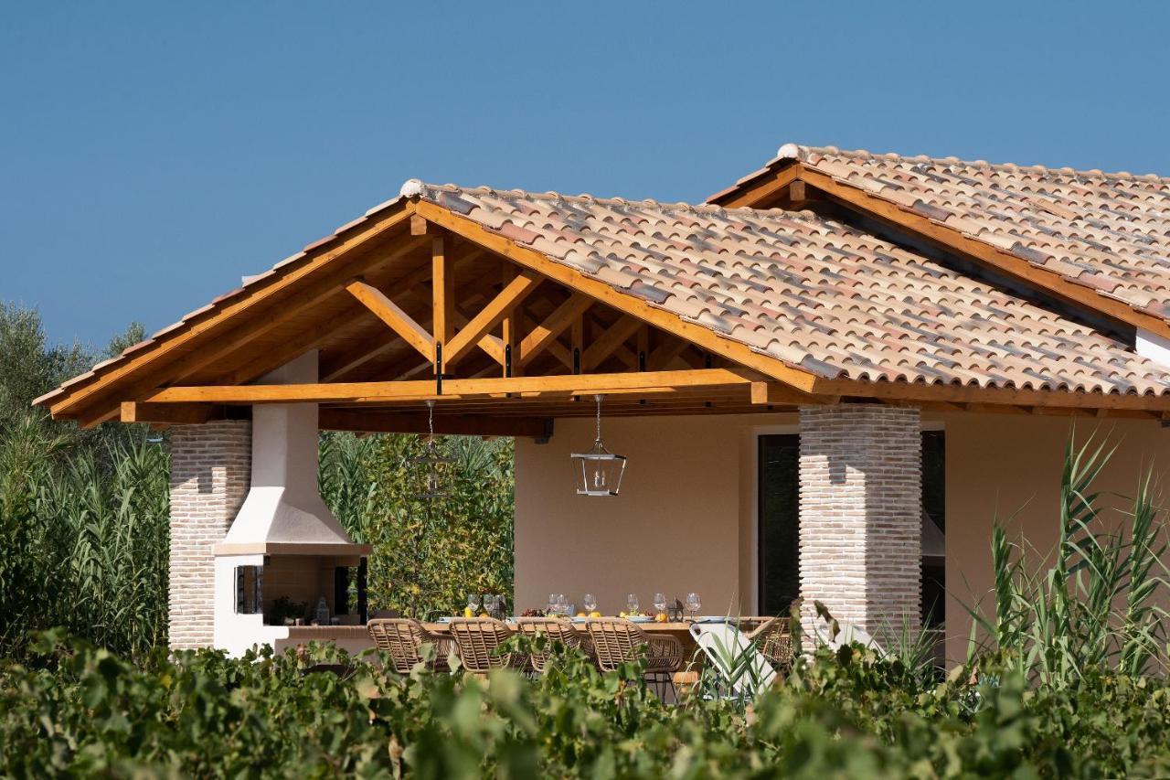 Aneli Luxury Villas - Villa Semeli Áyios Kírikos Exterior foto
